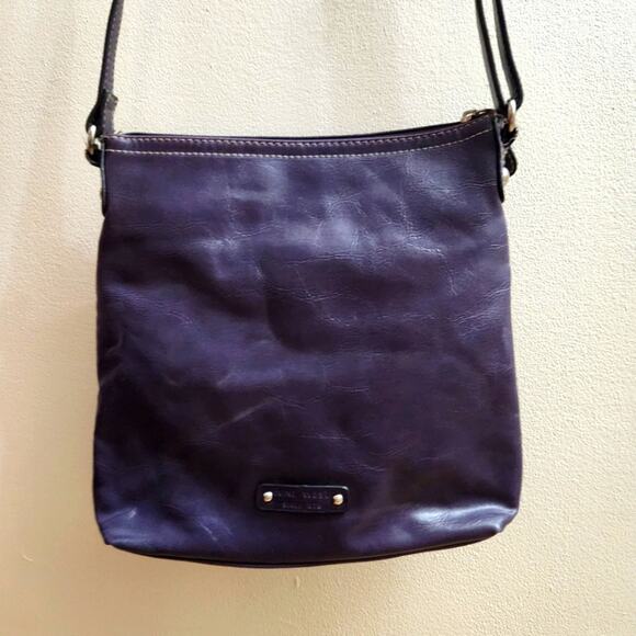Nine West purple purse crossbody bag - Picture 1 of 6